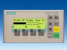 SIMATIC OP 73micro - Микро-панели SIMATIC