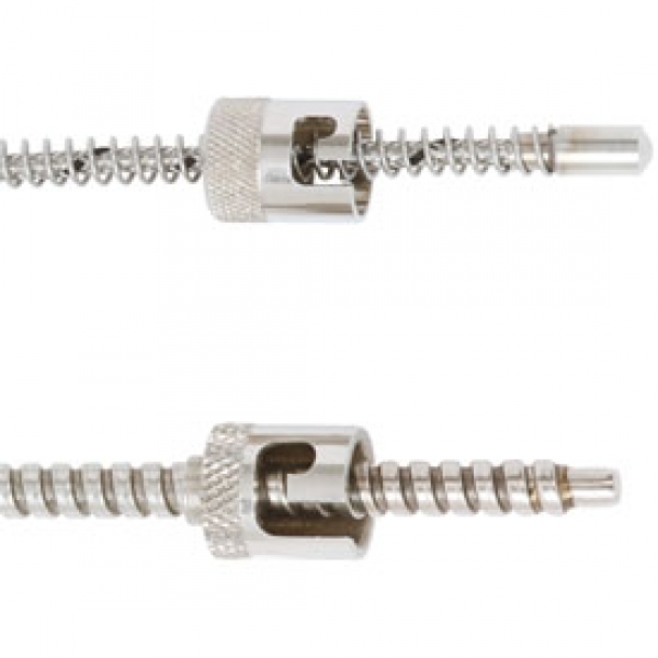 Adjustable bayonet thermocouple for the plastics machinery industry