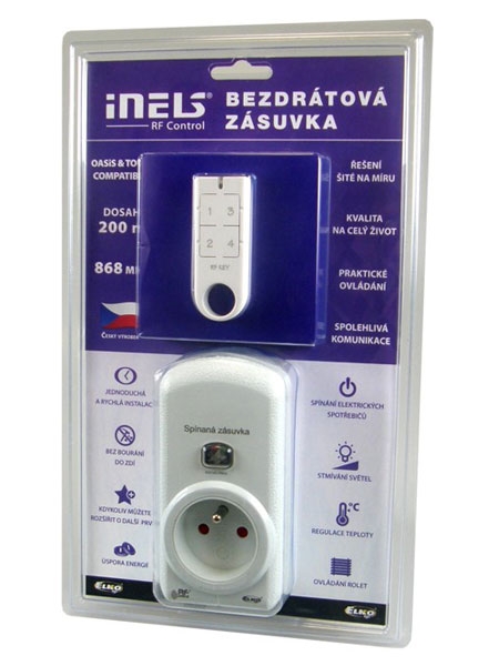 RF комплект с многофункциональным элементом для коммутации розетки RFSC-61