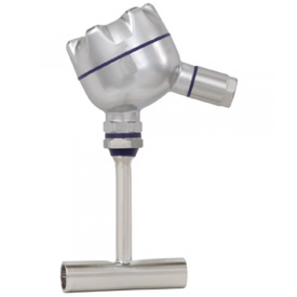 Resistance thermometer for sanitary applications for orbital welding