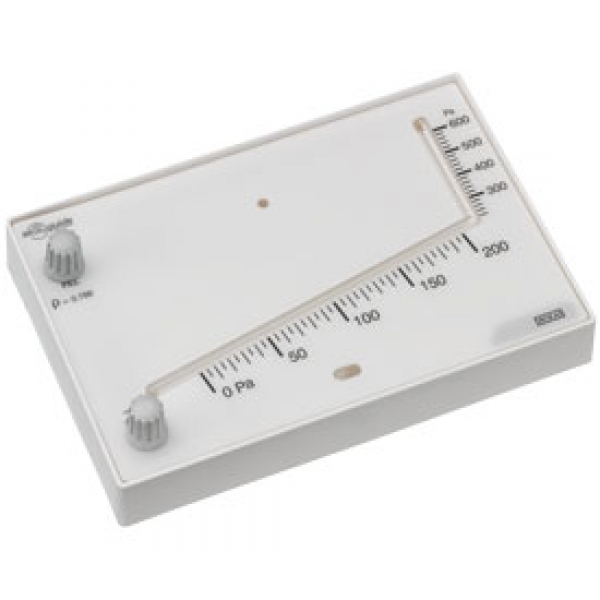 Inclined tube manometer