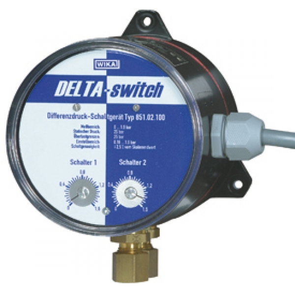 DELTA-switch Переключатель диффер. давления,НР 100 мм