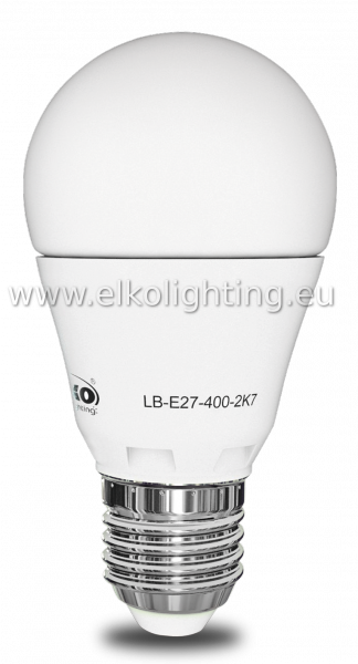 LED лампа в экономичном исполнении LB-E27-400-2K7