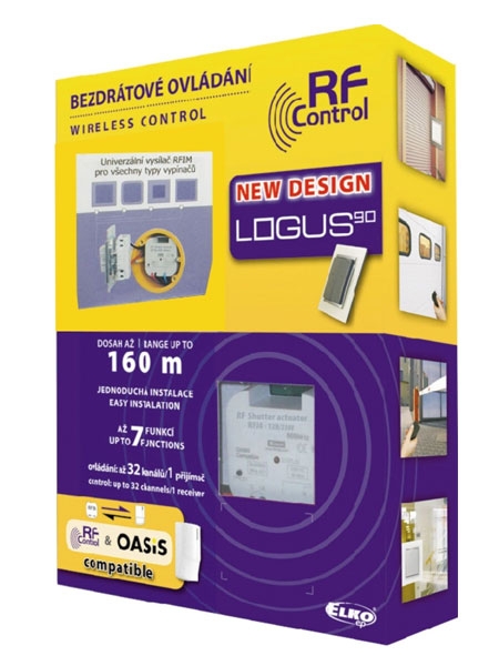 RF комплект с элементом управления жалюзи RFJA-12B