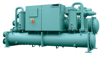 Холодильные машины с винтовыми инверторными компрессорами и конденсаторами водяного охлаждения YVWA