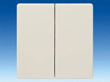 Клавиша двойная, нейтральная - Кнопки и выключатели