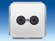 Накладка для подсоединения громкоговорителей - Телекоммуникационные розетки