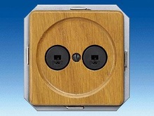 Накладка для подключения громкоговорителей - Телекоммуникационные розетки