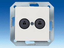 Накладка для подсоединения громкоговорителей - Телекоммуникационные розетки