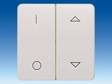 Клавиша двойеная с символами I/O и вверх/вниз - Кнопки и выключатели