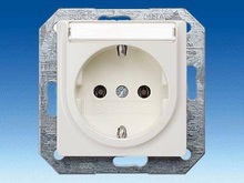 Розетки SCHUKO с полем для надписи - Розетки