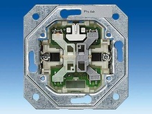 Шинный соединитель DELTA UP 116, без промежуточного положения, двойной - Электрические части