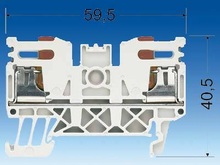 Проходные клеммы - Клеммы ALPHA FIX IDC с режущей техникой