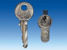 Личинка замка с ключем - Контроллеры жалюзи/ставень