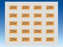 Комплект этикеток „ZSV“ - Аксессуары для розеток