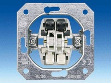 Двухклавишный выключатель - Электрические части для выключателей