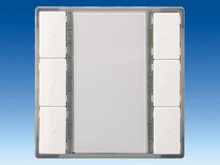 Клавиша UP 221 тройная - Техника автоматики зданий EIB