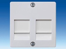 Накладка для основания модульного разъема Jack - Телекоммуникационные розетки