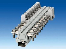 Клеммы 8WH с плоскими контактами - Клеммы ALPHA FIX S с винтовыми зажимами