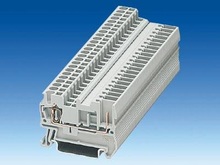 Комбинированные проходные - Клеммы ALPHA FIX Combi 8WH5 со штыревыми контактными зажимами