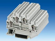 Двухъярусные клеммы 8WH - Стандартные клеммы ALPHA FIX SL с пружинными зажимами