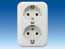 SCHUKO розетка, двойная - Socket Outlets