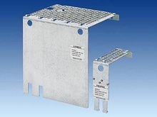 Пластины подключения экрана, шины подключения экрана - Преобразователи  SIMODRIVE 611