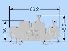 Двухэтажные клеммы - Стандартные клеммы ALPHA FIX SL с пружинными зажимами