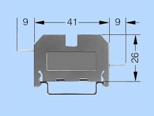 Проходные клеммы - Клеммы ALPHA FIX S с винтовыми зажимами