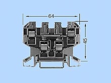 Двухэтажные клеммы с электронными элементами - Клеммы ALPHA FIX S с винтовыми зажимами