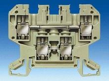 Двухэтажные клеммы - Клеммы ALPHA FIX S с винтовыми зажимами