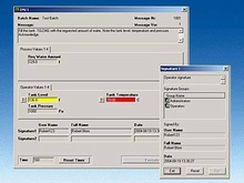 Ввод данных с электронной подписью - Отображение и контроль