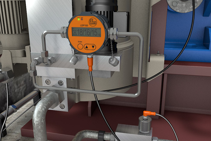 Мониторинг частиц загрязнений в гидравлической насосной станции