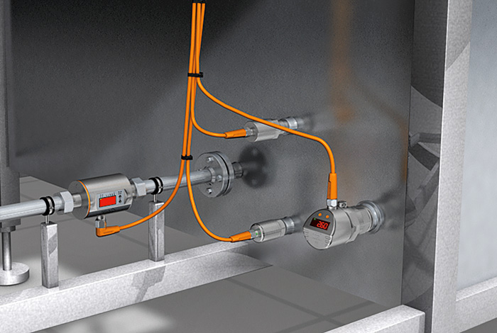 Обнаружение предельного уровня ящикомоечной машины
