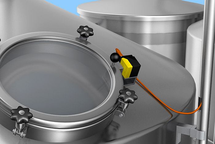 Контроль закрытия люков в резервуарах хранения солода