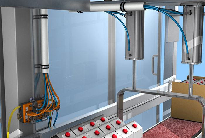 AS-i пневмоостров для пневмоцилиндров