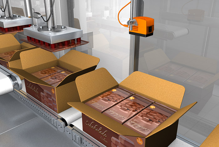 Мониторинг комплектности в машине для упаковки в картонную тару