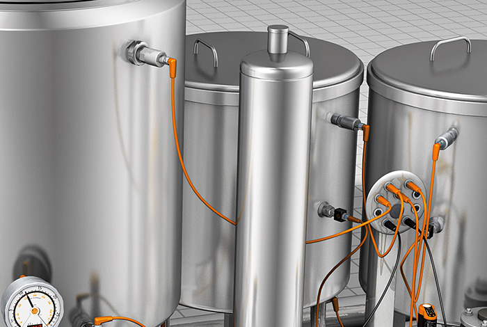 Контроль уровня в системе CIP