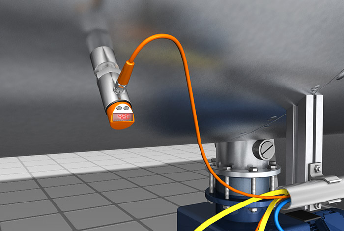 Контроль температуры в конш-машине