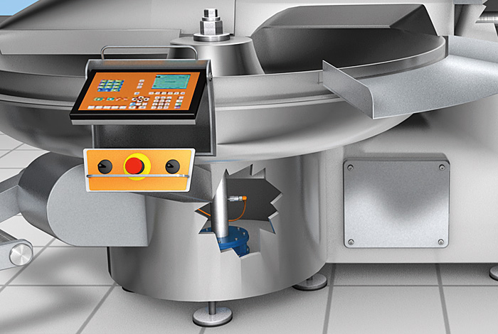 Контроль подшипников куттера