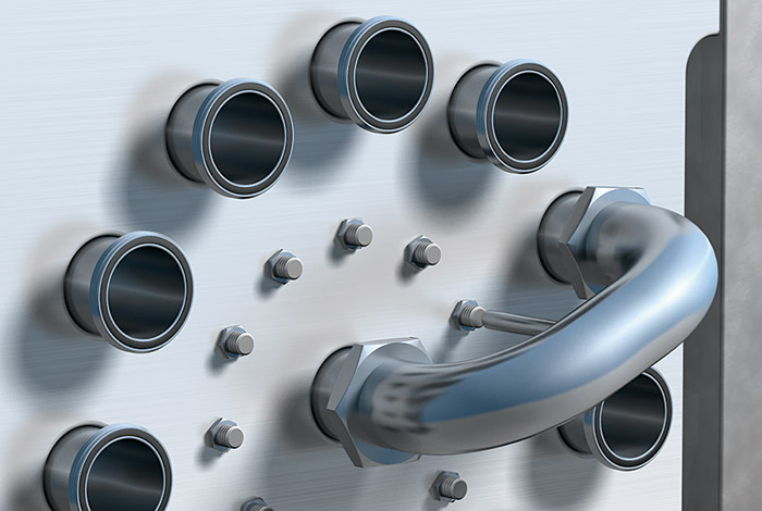 Обратная связь по положению колена на распределительной панели