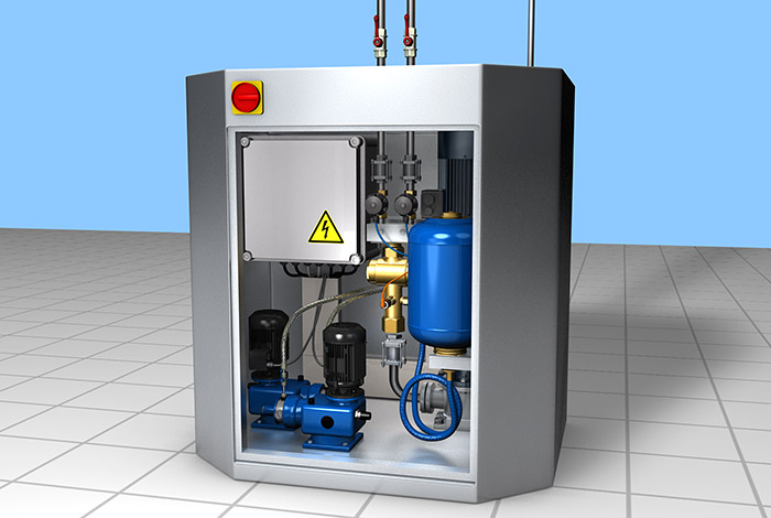 Система чистки под высоким давлением
