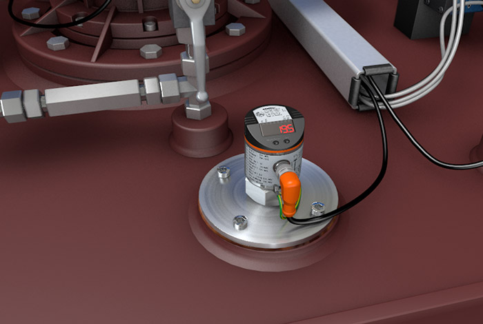 Измерение давления в гидравлической насосной станции