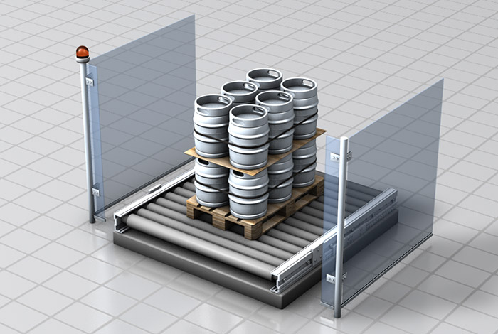 Паллетирование кегов