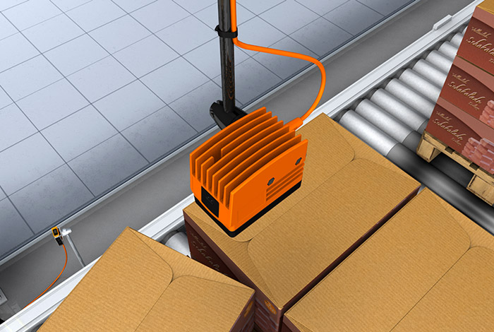 Обнаружение заполнения паллет