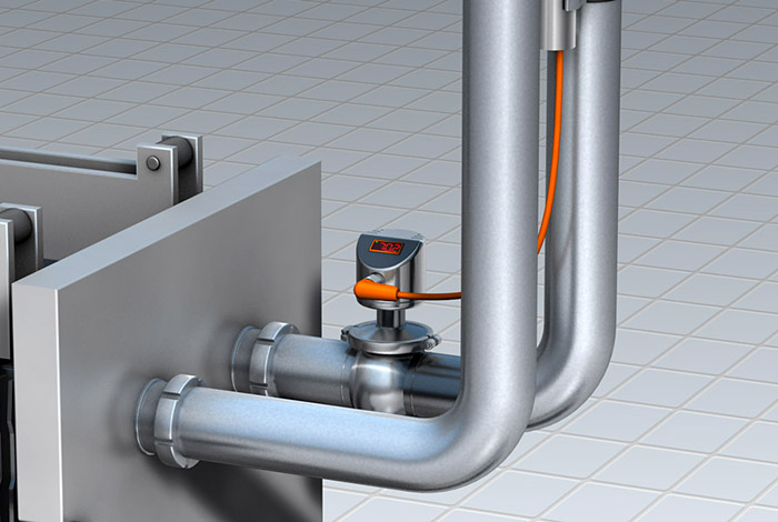 Измерение температуры в пастеризаторе