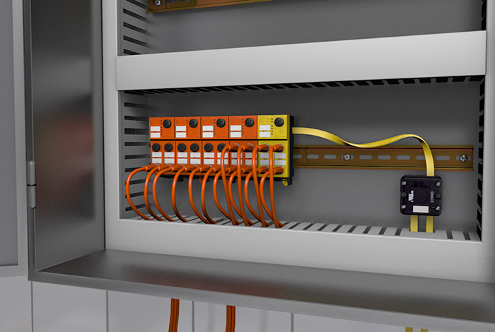 IO-Link мастер для присоединения интеллектуальных датчиков с IO-Link