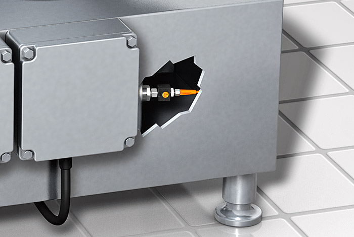 Измерение температуры в сепараторе в процессе переработки молока