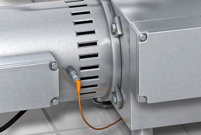 Контроль состояния подшипников сепаратора