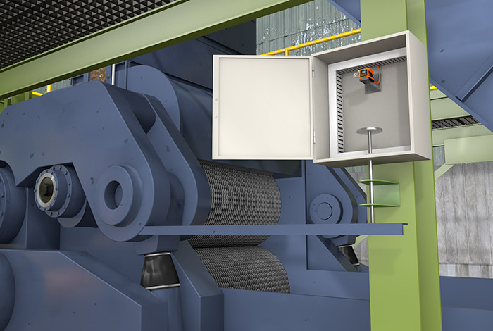 Обнаружение положения в мельнице для тростникового сахара